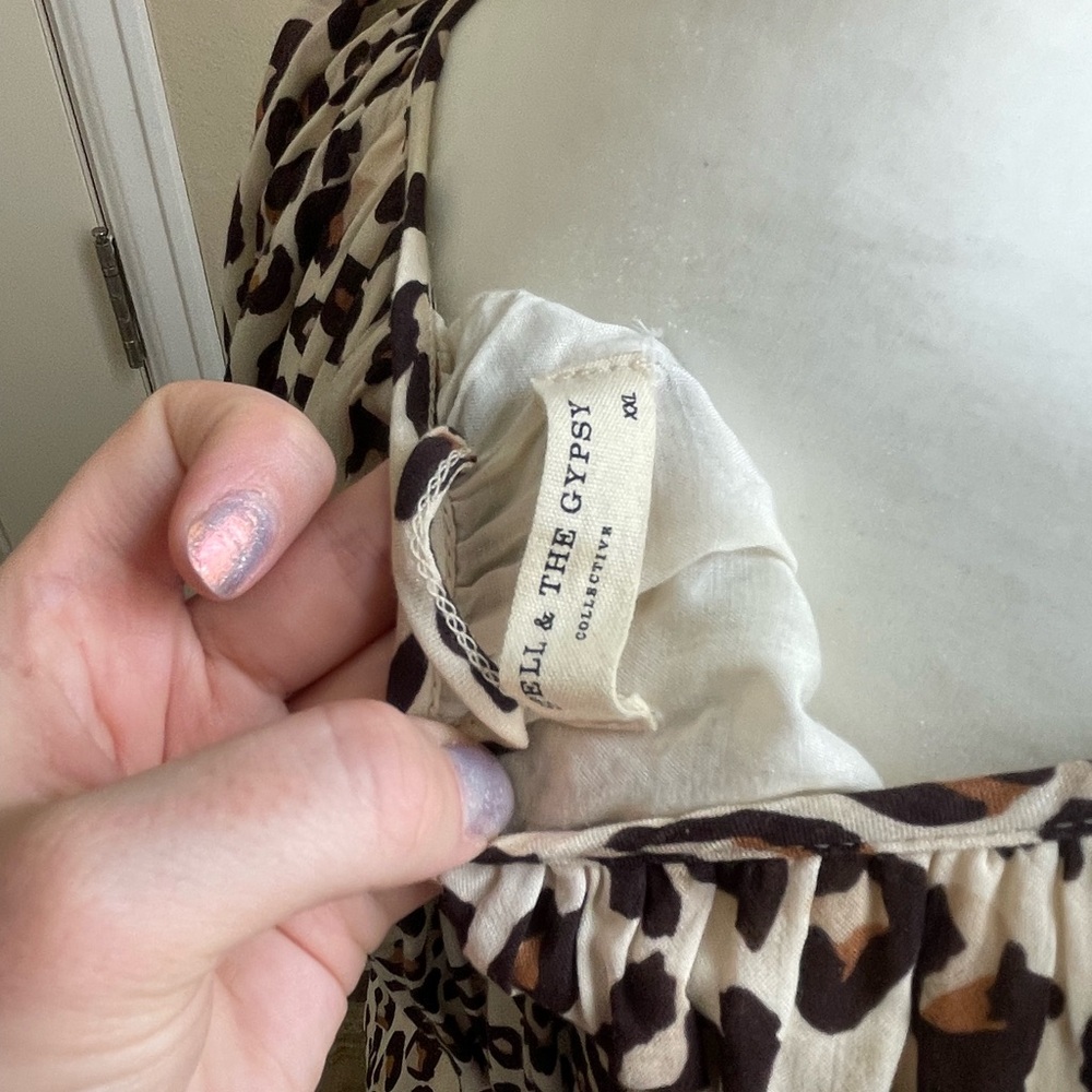 🐆 Spell Bodhi Mini Dress (vintage spell, leopard print) - Picture 8 of 9